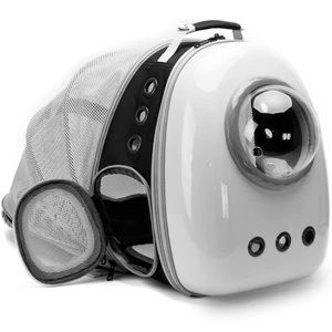 Turquoise Pet Backpack with Window